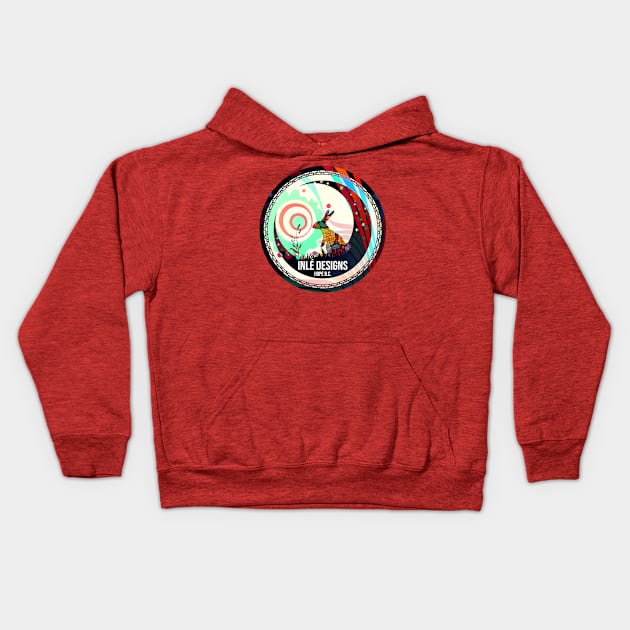 INLE Designs LOGO - HOPE B.C. Kids Hoodie by INLE Designs